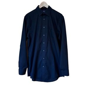 Stafford Travel EasyCare Broadcloth Regular fit long sleeve dress shirt